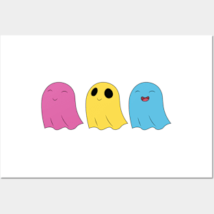 Pansexual Pride Ghosts Posters and Art